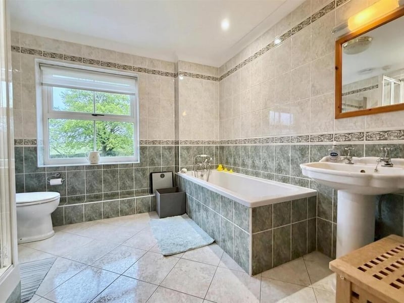 The family bathroom.