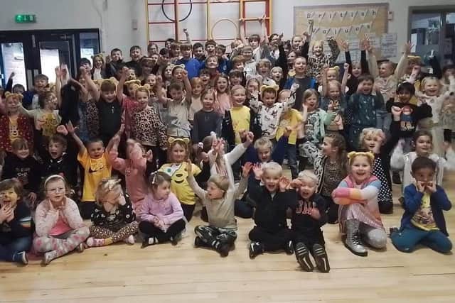 Children from North Thoresby Primary Academy