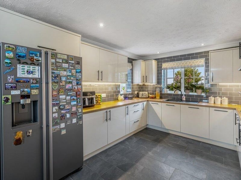 The kitchen.