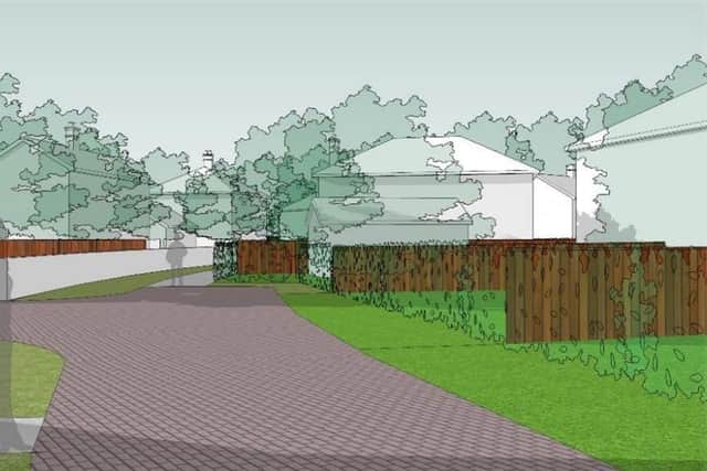 Another impression of what the development would have looked like. Image: East Lindsey District Council