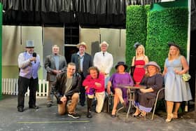 The cast of Ladies Day at Horncastle Theatre Company.