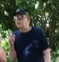 The man wanted by Lincolnshire Police in connection with an incident of indecent exposure.