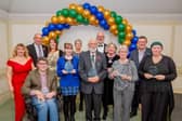 L-R Cllr Sarah Devereux, Sam Brown, Denvor and June Husband, Summer Willets, Donna Powell, Derek Ashton, Cllr Craig Leyland, Jill Makinson-Sanders, Maureen Geeson, Richard Wendel-Jones and Victoria Lunn
