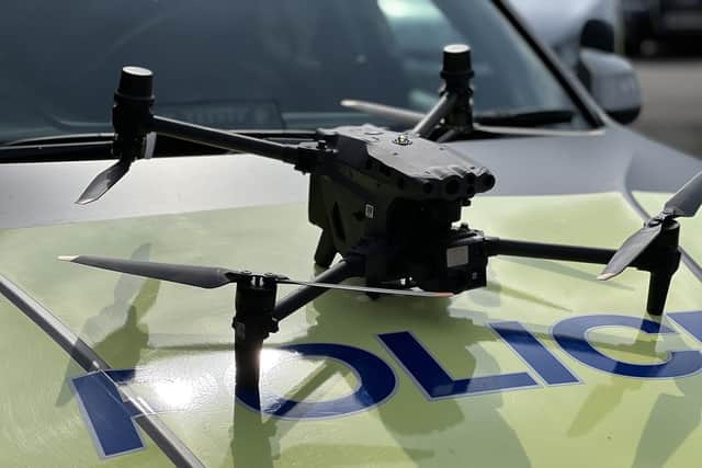 A Lincolnshire Police drone. Image for illustration only.