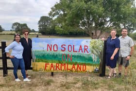 Hatton Solar Farm campaigners.