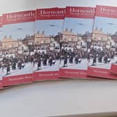Copies of 'Horncastle At War', which has been reproduced to coincide with an exhibition to mark the 80th anniversary of VE Day.