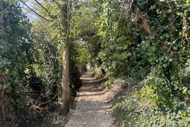 A new path in Caistor to explore.