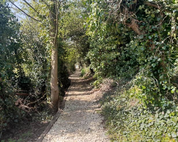 A new path in Caistor to explore.