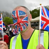 Jason Bartup of Manby at the Grimoldby and Manby coronation fun day.