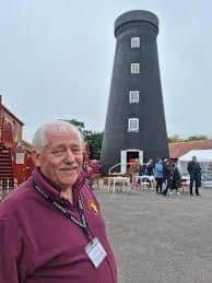 Malcolm Ringsell at Dobson's Mill in Burgh-le-Marsh.
