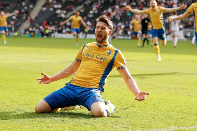 James Gale has scored four times for Stags since joining in 2021.