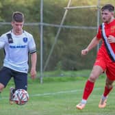 Bailey Wright - two goal hero for Louth on Saturday.