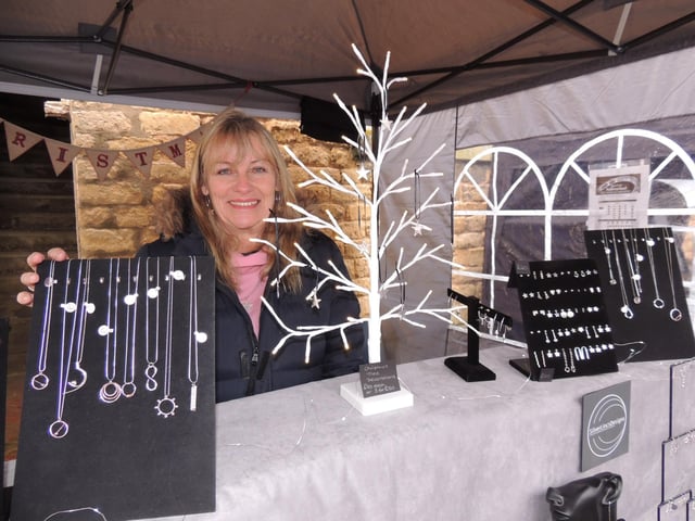 Silver jewellery by Caroline Lewis of Silverlincs Designs, from Fulbeck.