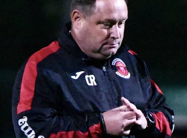 Skegness boss Chris Rawlinson is in confident mood ahead of the weekend. Photo: Skegness Town FC.