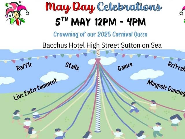May Day event for Sutton on Sea and Trusthorpe Carnival.
