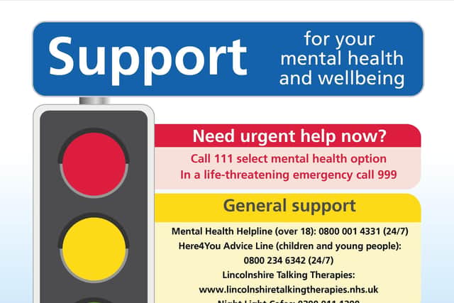 Mental health support in Lincolnshire
