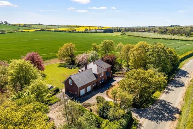 The main farmhouse at Glebe Farm, Belchford. Photo: Savills