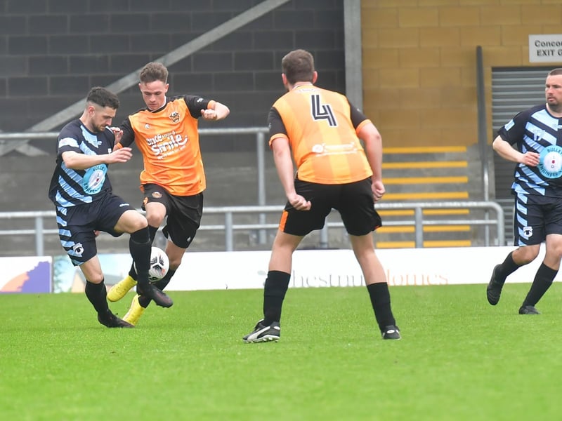 Ben Reeson, Emmerdale's Joe-Warren Plant, Bridgerton's Simon Lennon (#4), and Lewis Wright.