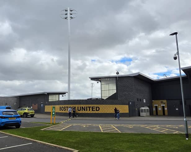 The Jakemans Community Stadium - scene of last night's cup triumph.