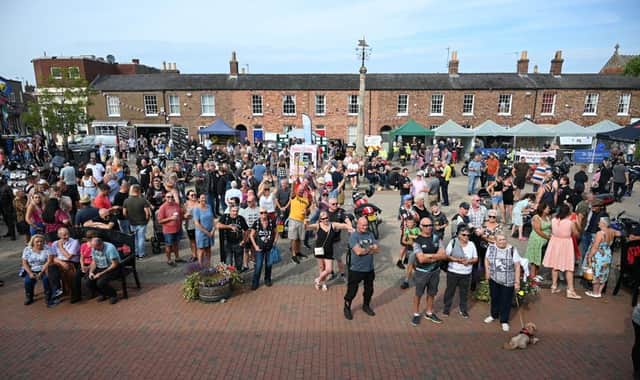 Hundreds of bikers from around the region attended Wainfleet Bike Meet.