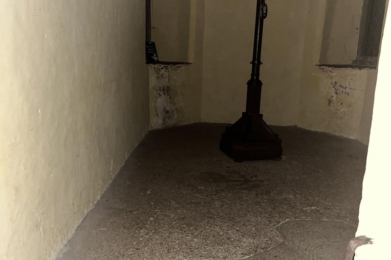 Several people felt ill in this room just off the Great Hall.