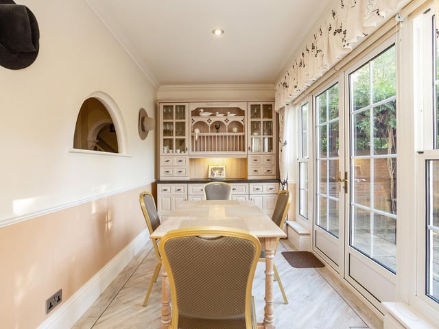 The breakfast kitchen.