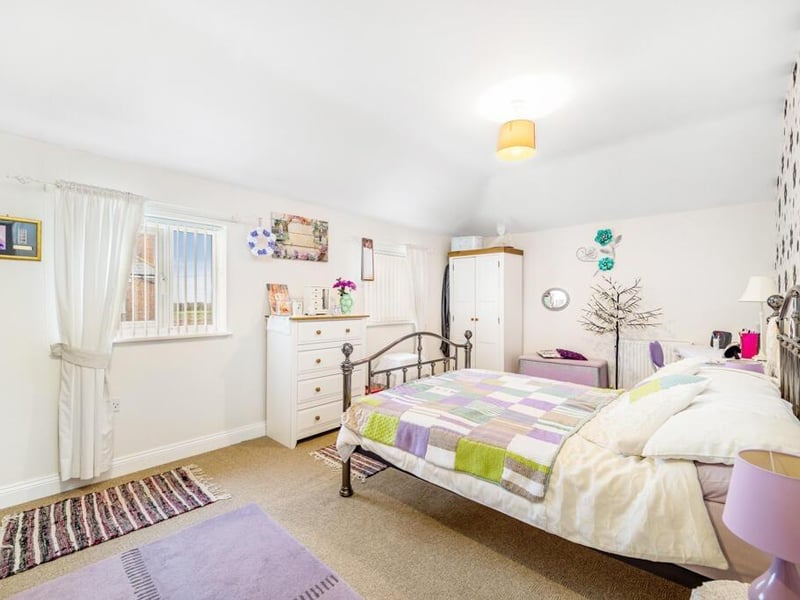 One of the annexe's bedrooms.