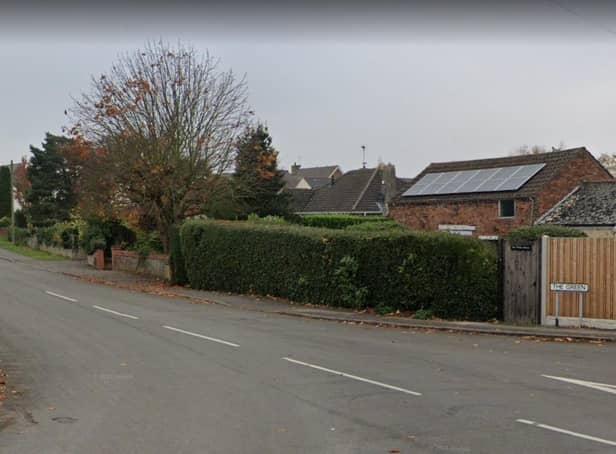The proposed location is on The Green, Beckingham