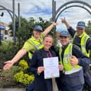 Marshall’s Yard in Gainsborough is celebrating after securing a Gold Award at the East Midlands in Bloom Awards for the second-year running.