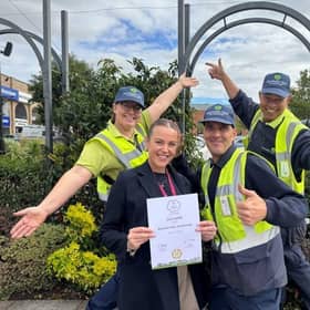 Marshall’s Yard in Gainsborough is celebrating after securing a Gold Award at the East Midlands in Bloom Awards for the second-year running.