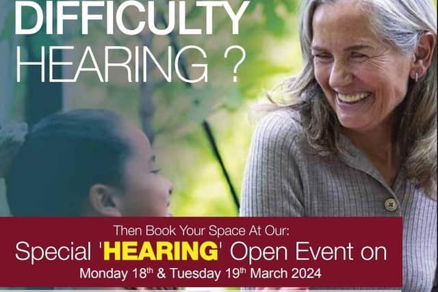 Sound Advice Hearing's free hearing open events.