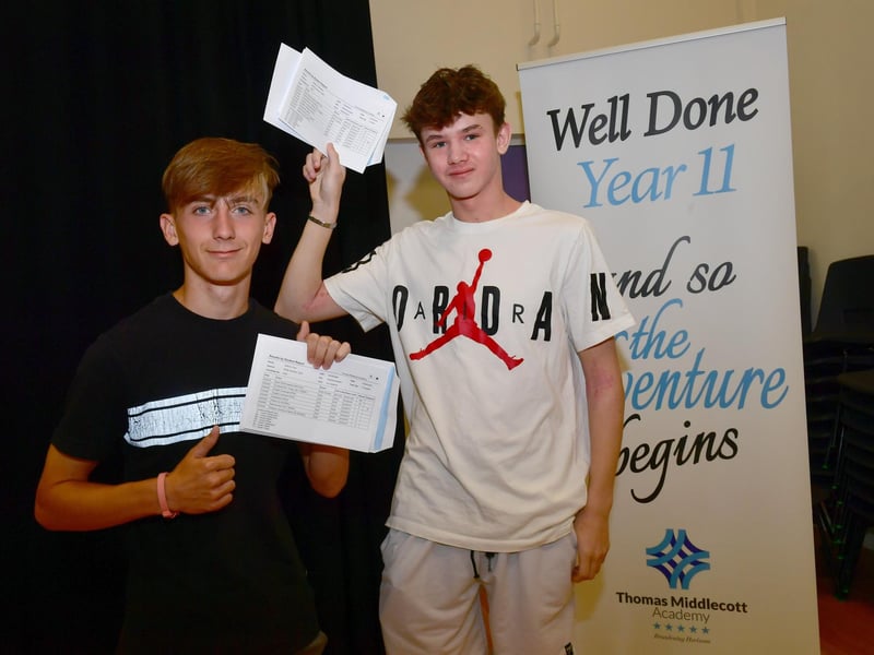 Joshua Lee, 16, of Boston, and Bailey Sheirdan, 16, of Wyberton.