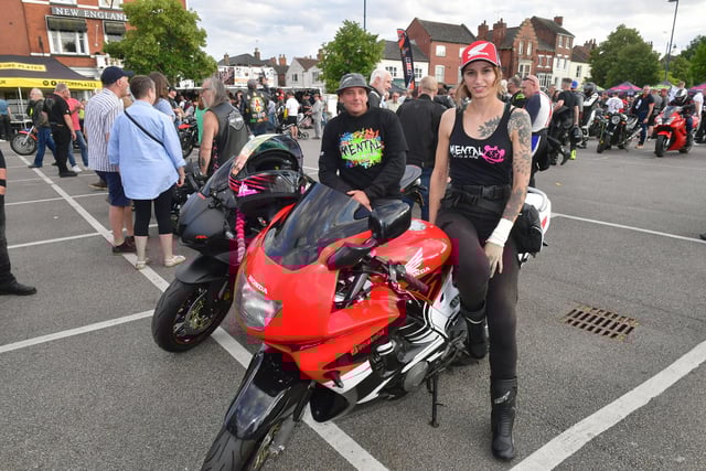 Jovita Raulinaviciute and Darrel Harman, of Great Yarmouth.