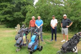 Paul North, Lincoln Golf Club; Mark Shepherd, Blankney Golf Club; Steve Shepherd, Lincoln Golf Club; David Campbell, Lincoln Golf Club