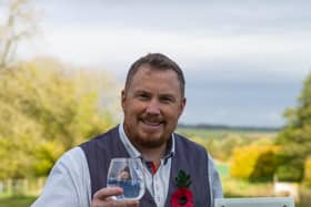 Tristan Jorgensen with Lincolnshire Life Taste of Excellence Award