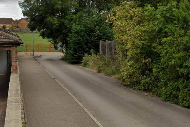 The entrance to Woodside play area from Beech Rise. Photo: Google