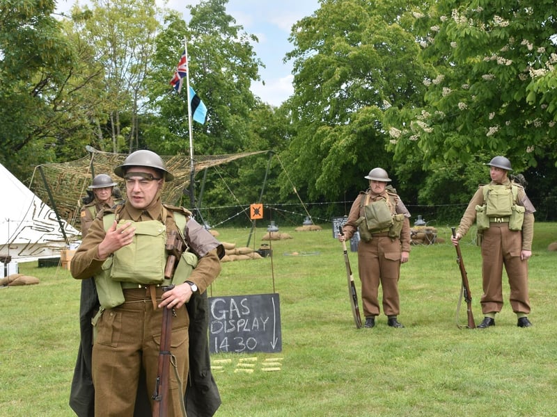 The Village Church Farm museum’s annual ‘War-time Village’ event on May 16-17