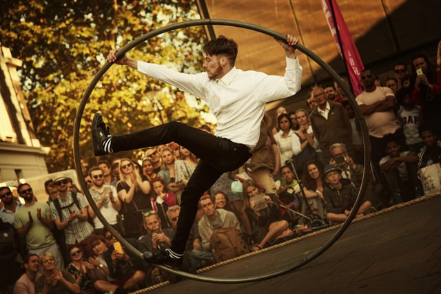 One of the performances will be Simple Cypher - Roll Play 4 (Credit Andu Kaprar. Performer Chris Thomas).