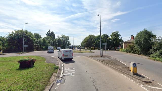 The A16 roundabout at Kirton. Image: Google