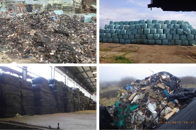 Photographs supplied by the EA from some of the other 16 sites.