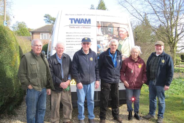 A full van has recently gone off to the TWAM headquarters thanks to generous local donations