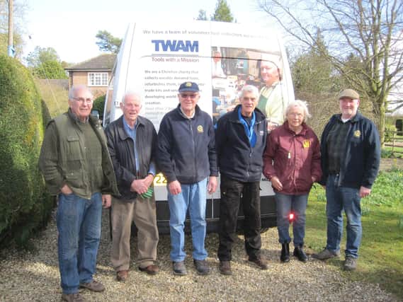 A full van has recently gone off to the TWAM headquarters thanks to generous local donations