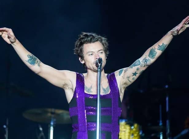 <p>Harry Styles is nominated for Harry's House</p>