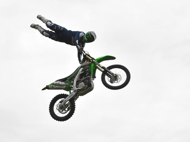 Squibbs Freestyle Motorcycle Stunt Show