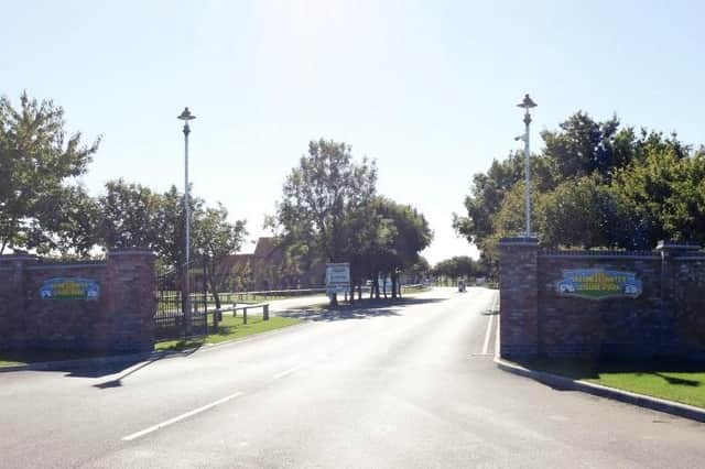 Lincolnshire Fire and Rescue say that no-one was injured when a light aircraft crashed at Skegness Airfield at Skegness Water Leisure Park.
