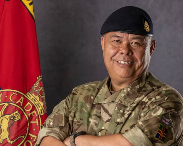 Prof Sir Jonathan Van-Tam, now the Honorary Colonel of Lincolnshire Army Cadet Force.