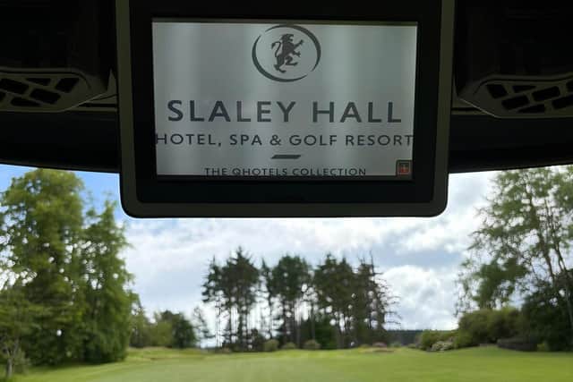 Slaley Hall in buggy visage system