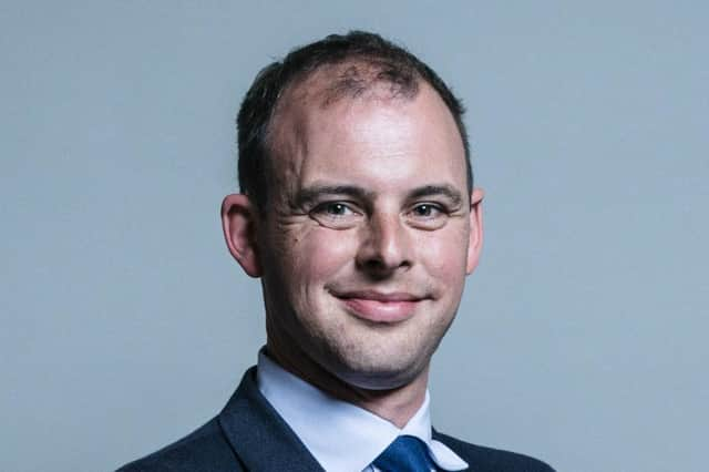 Matt Warman, MP for Skegness and Boston. Library image.