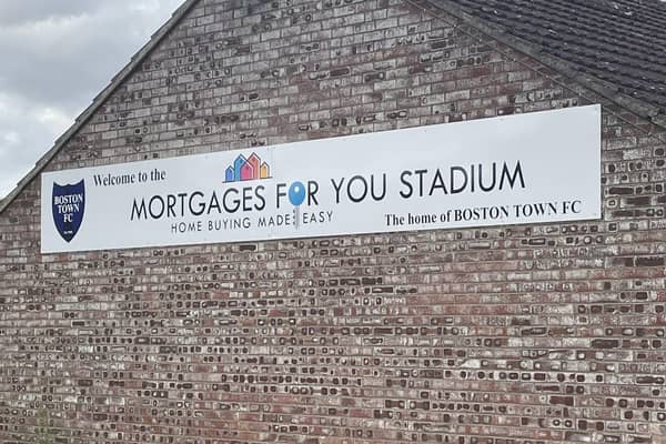 Mortgages For You Stadium in Tattershall Road, Boston
