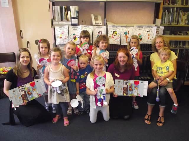 Youngsters enjoyed some Olympic Games-inspired fun at Boston Library 10 years ago. The session included a range of activities, from finger-football to medal-making.
